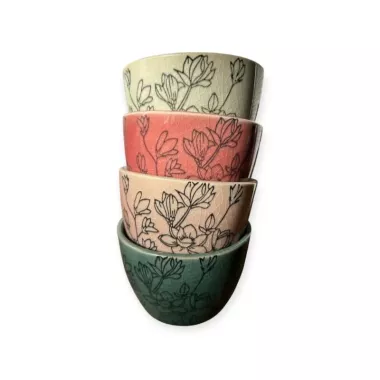 Lot de 4 mini coupes en...