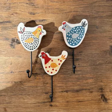 Patère poules